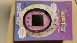 Mascota Virtual Tamagotchi Morado