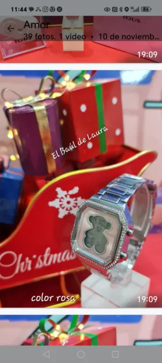 Reloj Tous Dorado y Plateado