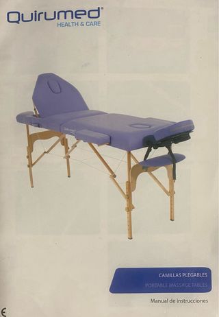 Camilla plegable masaje quirumed
