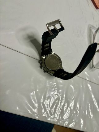 Reloj Duward Cronógrafo oro y Plata