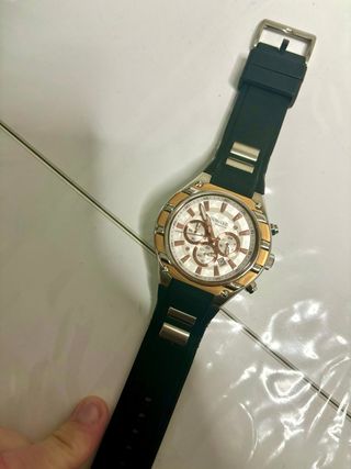 Reloj Duward Cronógrafo oro y Plata