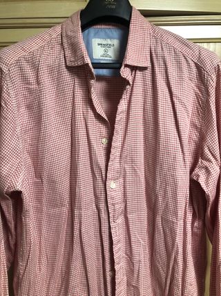 Camisa Springfield cuadros roja Talla XL