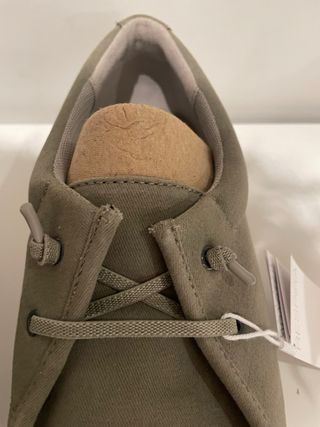 Zapatos Geox Hombre Verde Kaki Cuero Nuevo