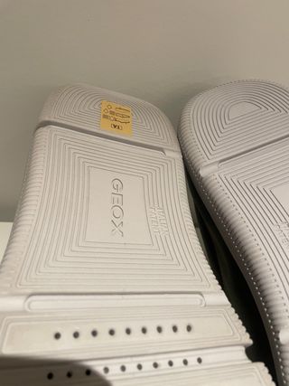 Zapatos Geox Hombre Verde Kaki Cuero Nuevo