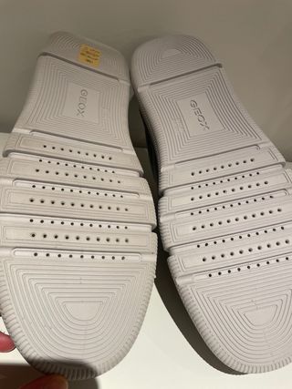 Zapatos Geox Hombre Verde Kaki Cuero Nuevo