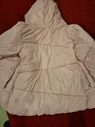 Chaqueta acolchada Benetton rosa