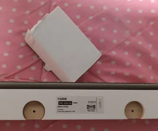 Perchero TJUSIG IKEA Blanco 60 cm