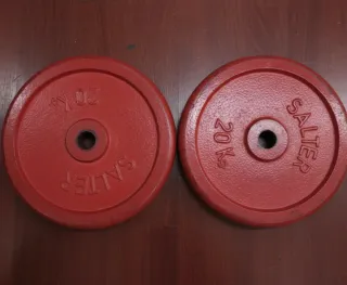 Discos de pesa Salter 20 kg