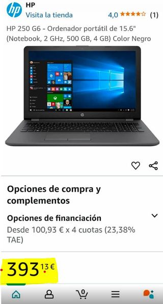 Portátil HP 16GB RAM + Accesorios