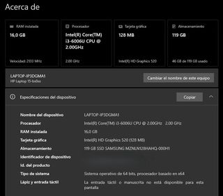Portátil HP 16GB RAM + Accesorios