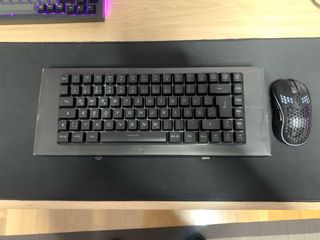 Teclado y ratón inalámbrico Redthunder negro