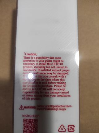 Clavijas Gotho para Guitarra Eléctrica