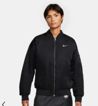 Chaqueta Nike Reversible Mujer Negra