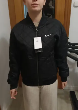 Chaqueta Nike Reversible Mujer Negra