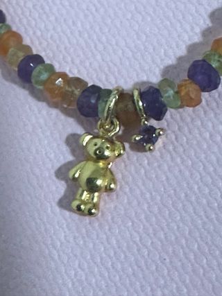 Gargantilla Tous Oro 750 Oso y Piedras