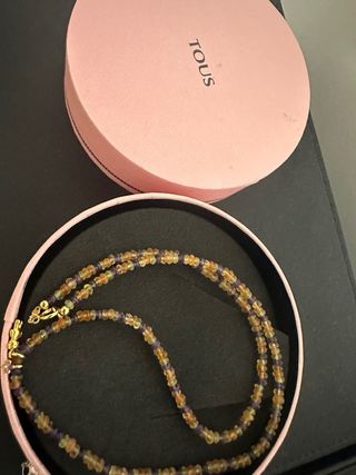 Gargantilla Tous Oro 750 Oso y Piedras