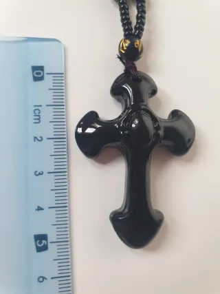 ✝️Colgante Cruz y Llavero Virgen