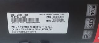 Carta grafica MSI Radeon R9 270X Hawk