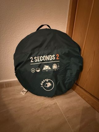 Tienda de campaña 2 segundos