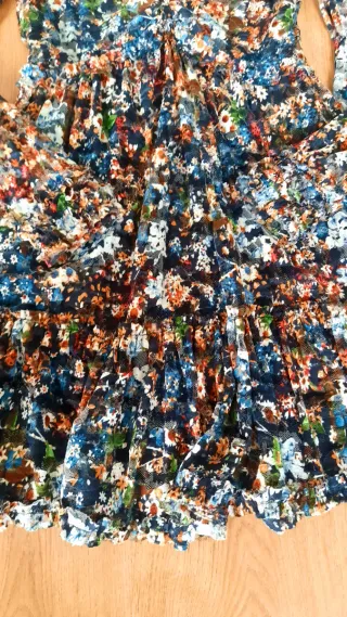 Vestido Highly Preppy floral talla XS