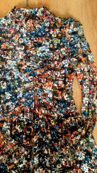 Vestido Highly Preppy floral talla XS