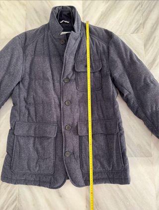 Americana acolchada Lacoste gris azulado