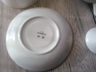 Teiera con tazza Clayre & Eef in porcellana