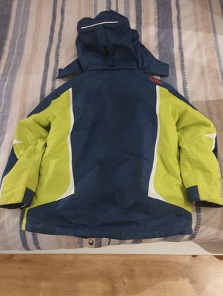 Set da sci blu navy e verde. Buone condizioni