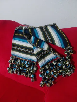 Manta Fallera Morellana Multicolor