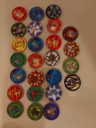 Tazos 2 Pokémon 3D 25/30