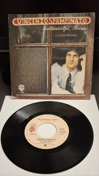 45 giri Vincenzo Spampinato Battiuncolpo, Maria