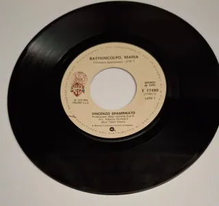 45 giri Vincenzo Spampinato Battiuncolpo, Maria