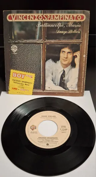 45 giri Vincenzo Spampinato Battiuncolpo, Maria