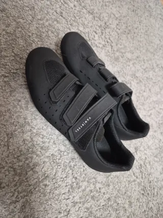 Zapatillas ciclismo VAN RYSEL negras Spinning