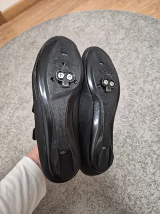 Zapatillas ciclismo VAN RYSEL negras Spinning