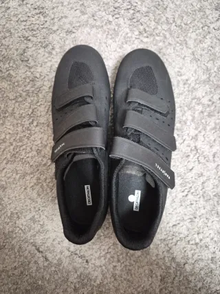 Zapatillas ciclismo VAN RYSEL negras Spinning