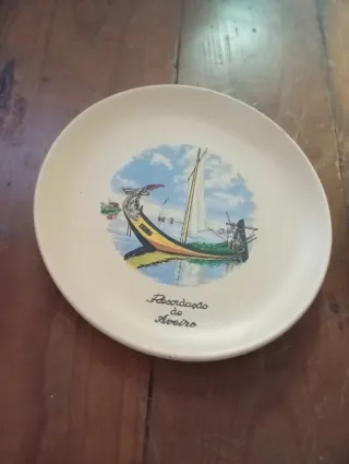 Prato decorativo Recordação de Aveiro