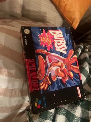 Bubsy Super Nintendo PAL Version