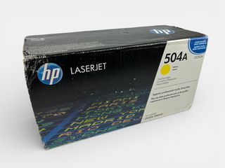 Cartucho tóner original HP 504A CE252A Amarillo