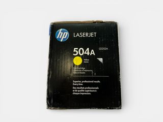 Cartucho tóner original HP 504A CE252A Amarillo