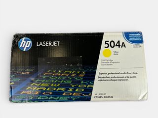 Cartucho tóner original HP 504A CE252A Amarillo