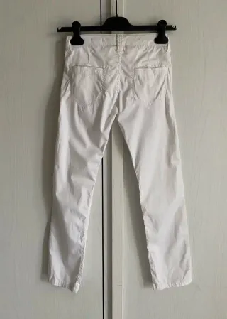 Pantaloni Byblos bianchi tg 8 anni