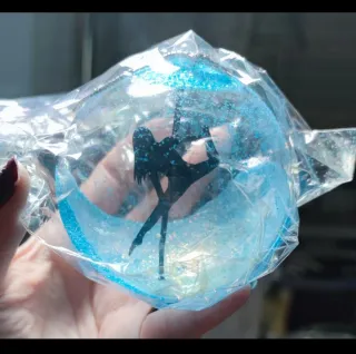 Bola de Navidad Pole Dance y baile