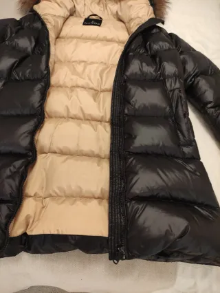 Cazadora niña HYROS Talla 14 años Negra