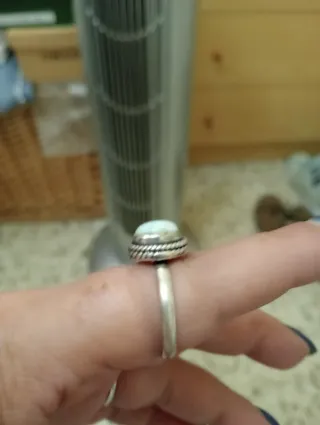 Conjunto Anillo y Pendientes Plata Turquesa