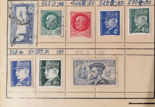 Cuadernillo de sellos: Francia, Dinamarca