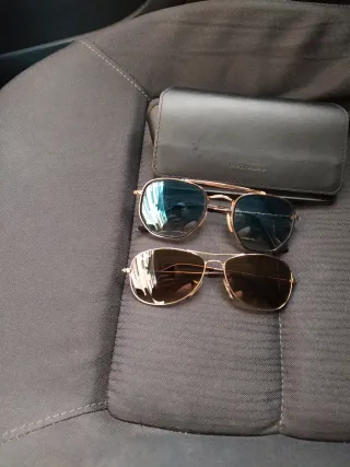 Gafas Ray-Ban Aviator Doble Puente Dorado original