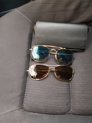 Gafas Ray-Ban Aviator Doble Puente Dorado original