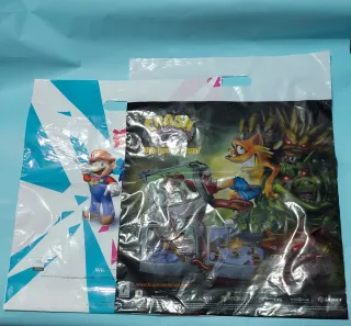 Bolsas Crash Bandicoot, Spyro, Sonic y Mario