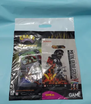 Bolsas Crash Bandicoot, Spyro, Sonic y Mario